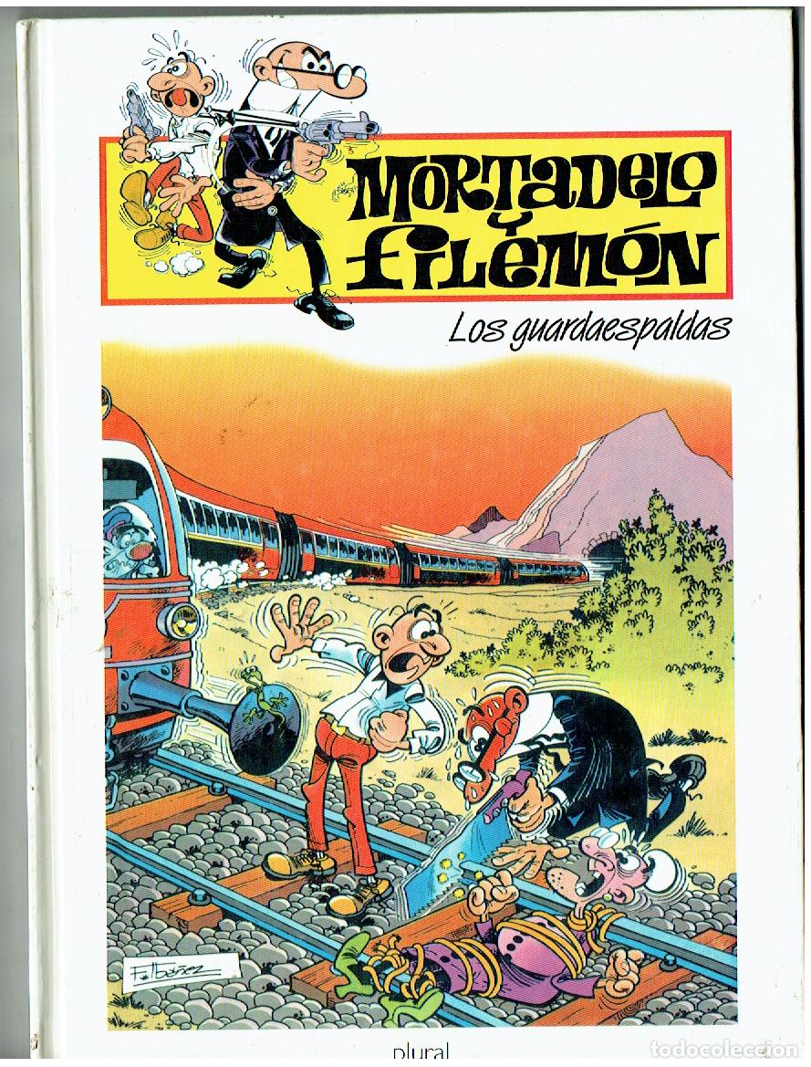Tebeos: MORTADELO Y FILEM&Oacute;N. LOS GUARDAESPALDAS. EDICI&Oacute;N PLURAL 2000. (B/A11. RUM)