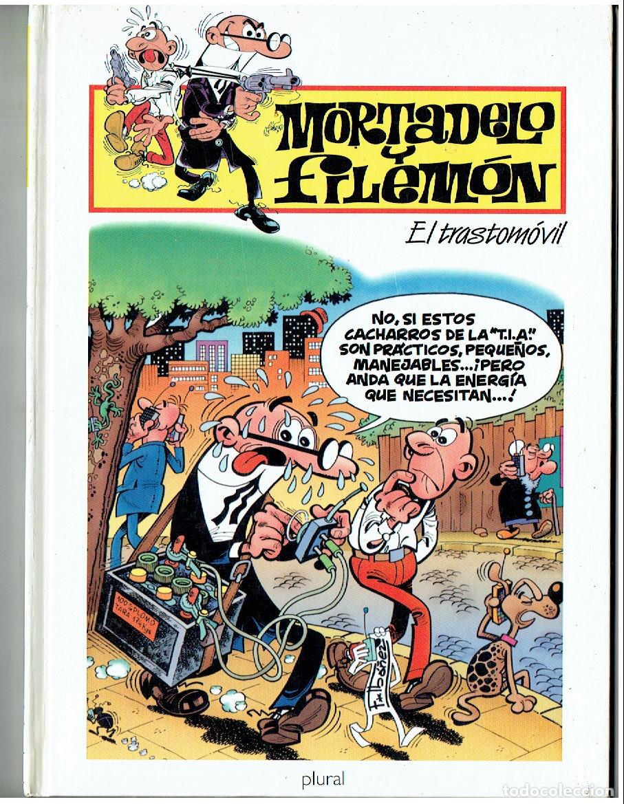 Tebeos: MORTADELO Y FILEM&Oacute;N. EL TRASTOMOVIL. EDICI&Oacute;N PLURAL 2000. (B/A11. RUM)