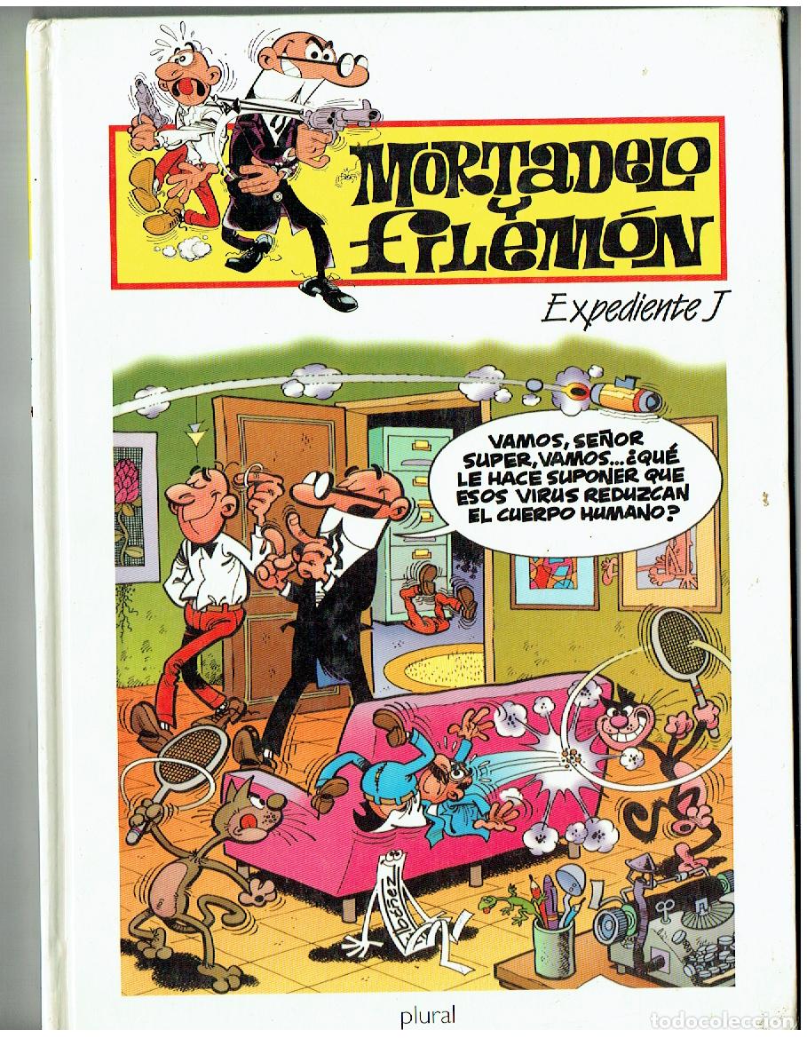Tebeos: MORTADELO Y FILEM&Oacute;N. EXPEDIENTE J. EDICI&Oacute;N PLURAL 2000. (B/A11. RUM)
