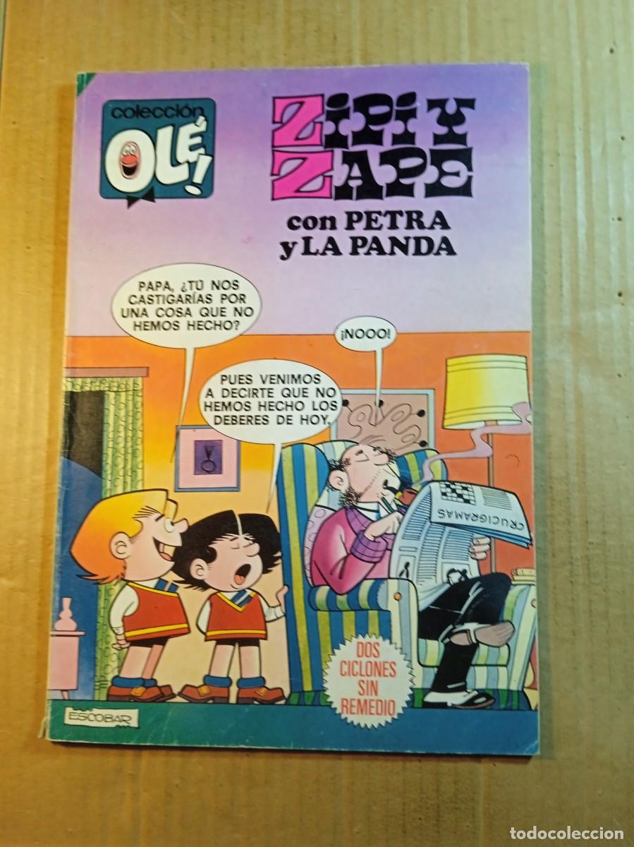 Livros de Banda Desenhada: TEBEO DE OLE ZIPI Y ZAPE CON PETRA Y LA PANDA EN DOS CICLONES SIN REMEDIO DEL A&Ntilde;O 1983 N&ordm; 172