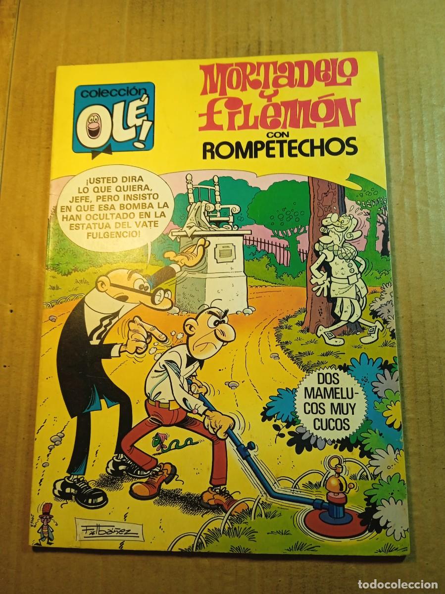 BDs: TEBEO DE OLE MORTADELO Y FILEMON CON ROPETECHOS EN DOS MAMELUCOS MUY CUCOS DEL A&Ntilde;O 1981 N&ordm; 228