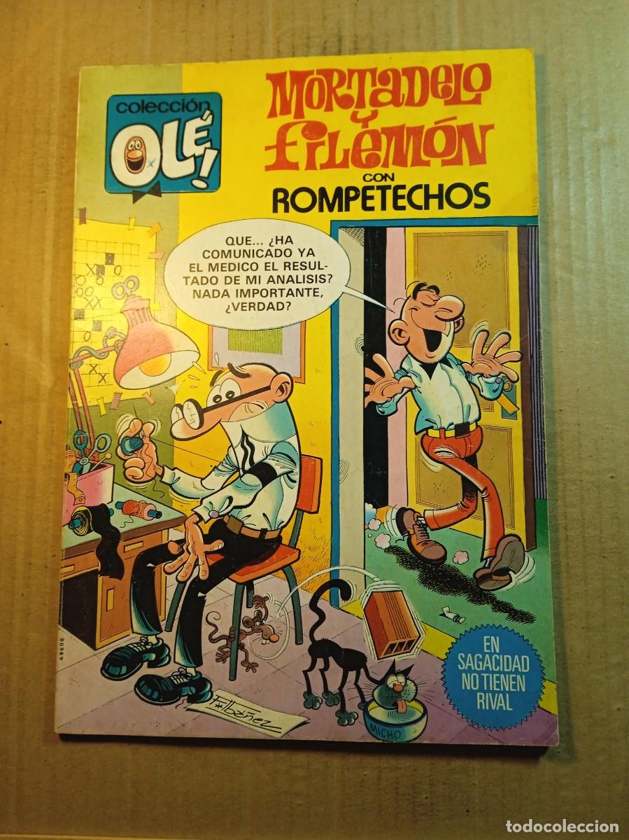 Livros de Banda Desenhada: TEBEO DE OLE MORTADELO Y FILEMON CON ROPETECHOS EN SAGACIDAD NO TIENEN RIVAL DEL A&Ntilde;O 1981 N&ordm; 234