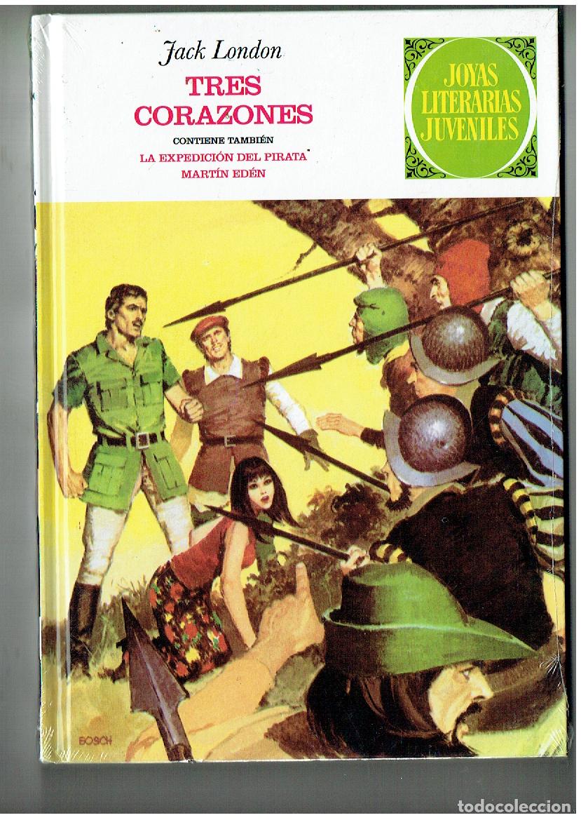 Tebeos: JOYAS LITERARIAS JUVENILES. TOMO N&ordm; 55. JACK LONDON. BRUGUERA, 1985. (B/A11. RUM)