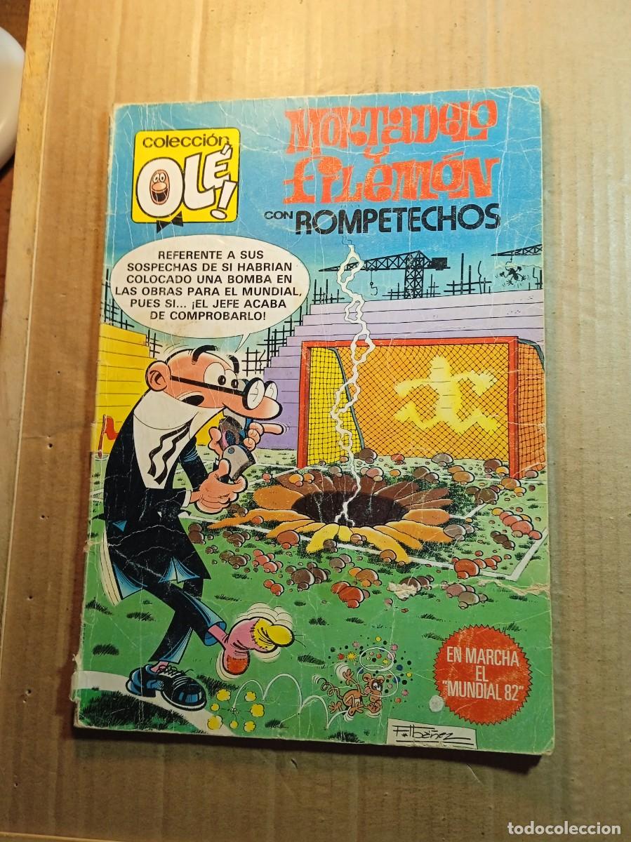 Tebeos: TEBEO DE OLE MORTADELO Y FILEMON CON ROPETECHOS EN EN MARCHA EL MUNDIAL 82 DEL A&Ntilde;O 1982 N&ordm; 235