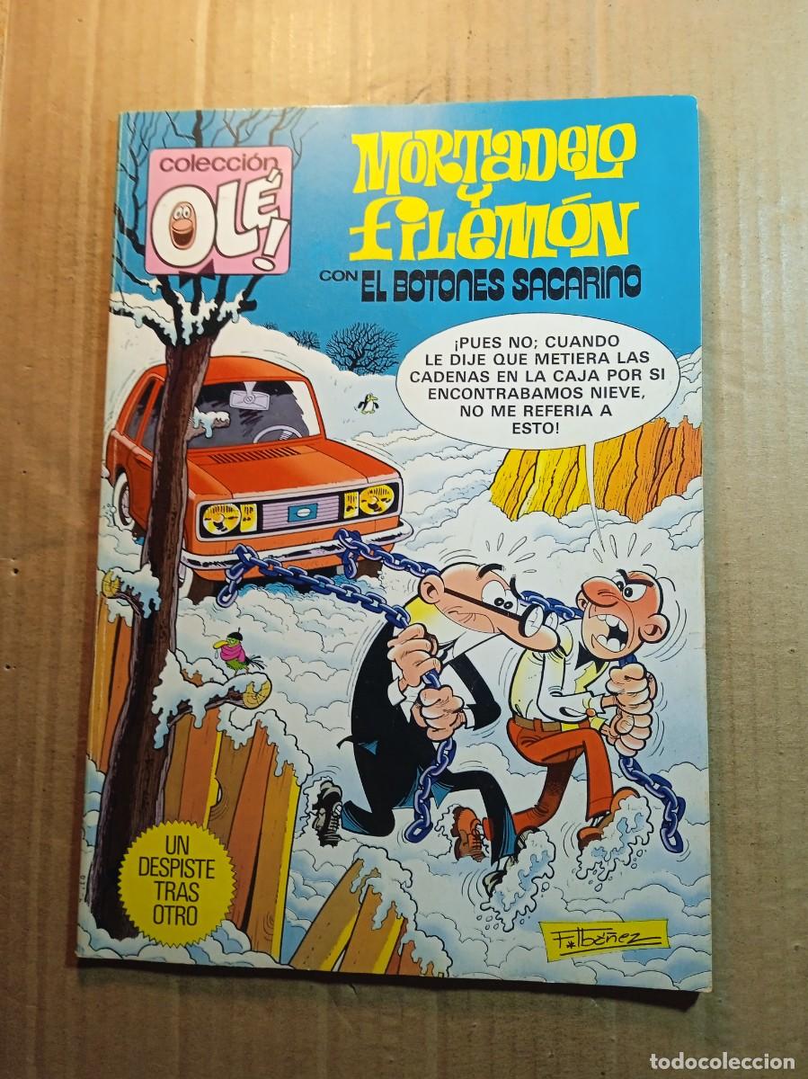 Tebeos: TEBEO DE OLE MORTADELO Y FILEMON CON EL BOTONES SACARINO EN UN DESPISTE TRAS OTRO A&Ntilde;O 1982 N&ordm; 238