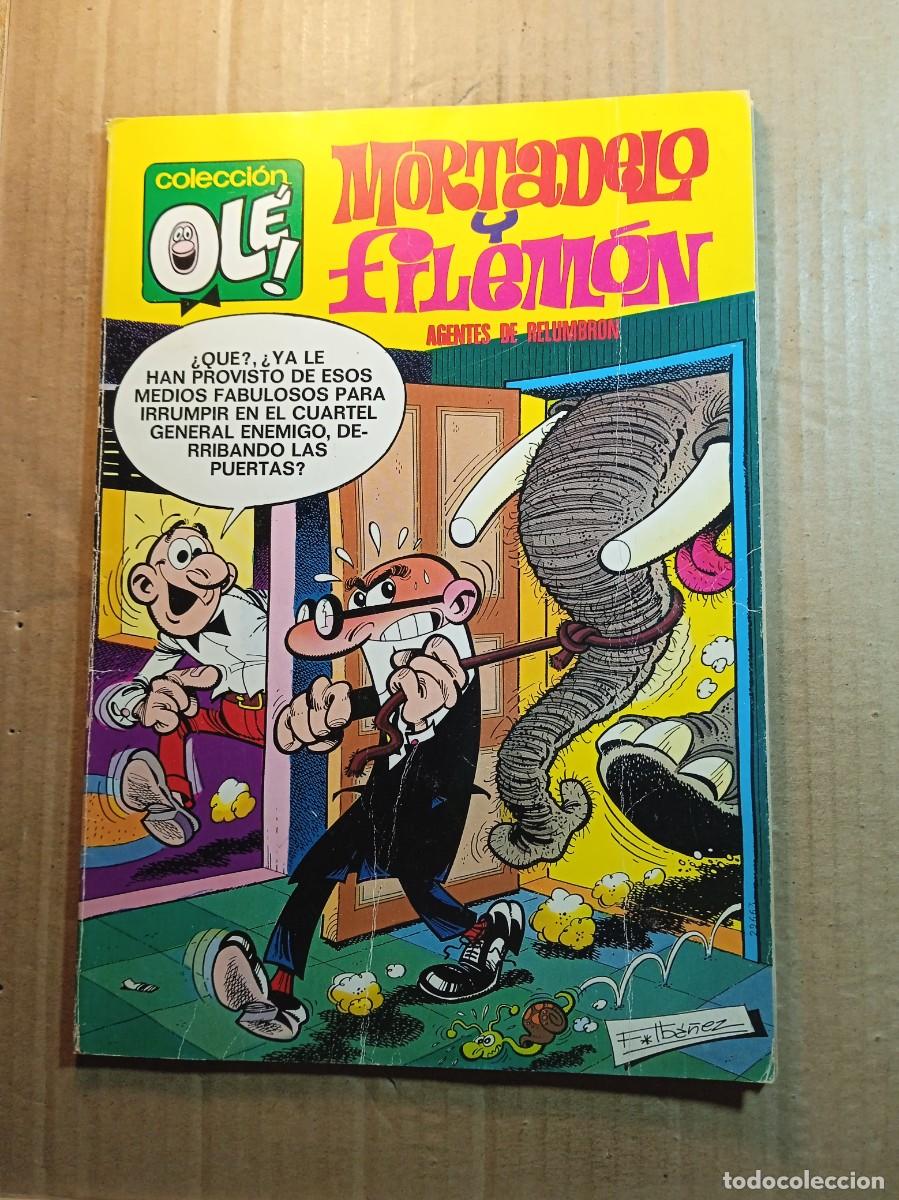 Tebeos: TEBEO DE OLE MORTADELO Y FILEMON EN AGENTES DE RELUMBRON DEL A&Ntilde;O 1979 N&ordm; 108