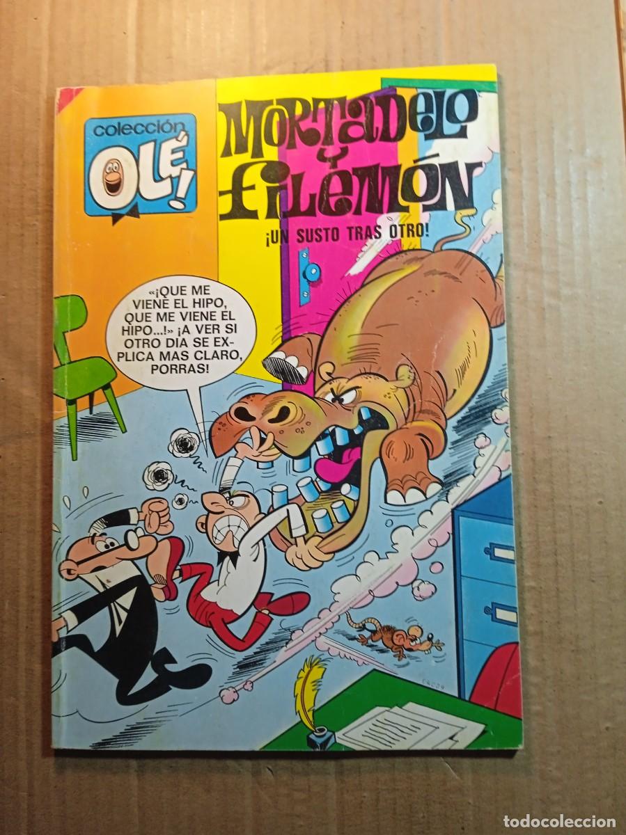 Comics: TEBEO DE OLE MORTADELO Y FILEMON EN UN SUSTO TRAS OTRO DEL A&Ntilde;O 1980 N&ordm; 57