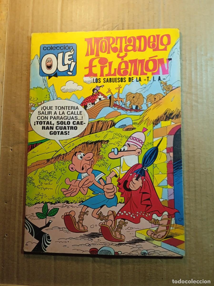 Comics: TEBEO DE OLE MORTADELO Y FILEMON EN LOS SABUESOS DE LA T.I.A. DEL A&Ntilde;O 1981 N&ordm; 45