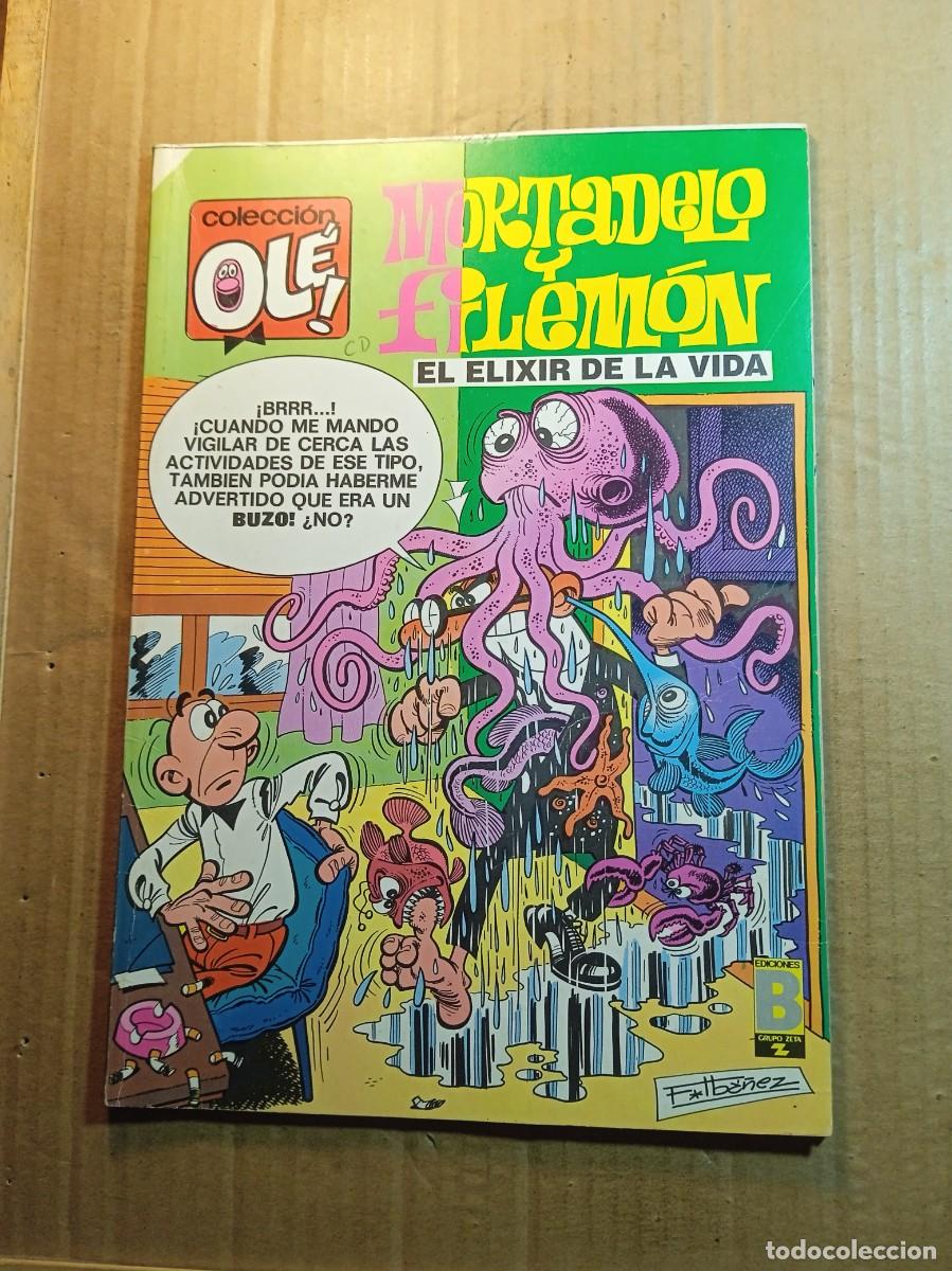 Tebeos: TEBEO DE OLE MORTADELO Y FILEMON EN EL ELIXIR DE LA VIDA DEL A&Ntilde;O 1988 N&ordm; 99 - M. 65