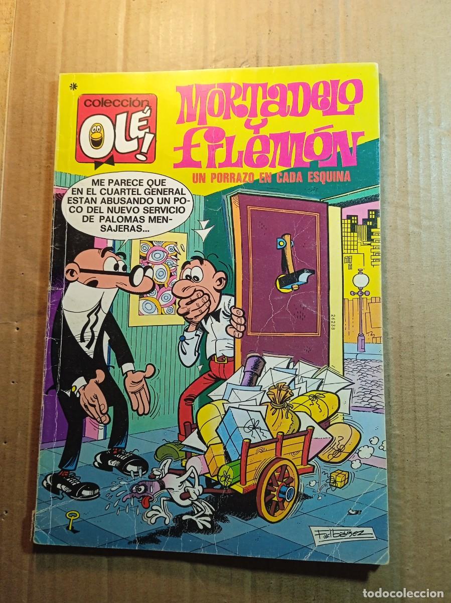Tebeos: TEBEO DE OLE MORTADELO Y FILEMON EN UN PORRAZO EN CADA ESQUINA DEL A&Ntilde;O 1978 N&ordm; 105