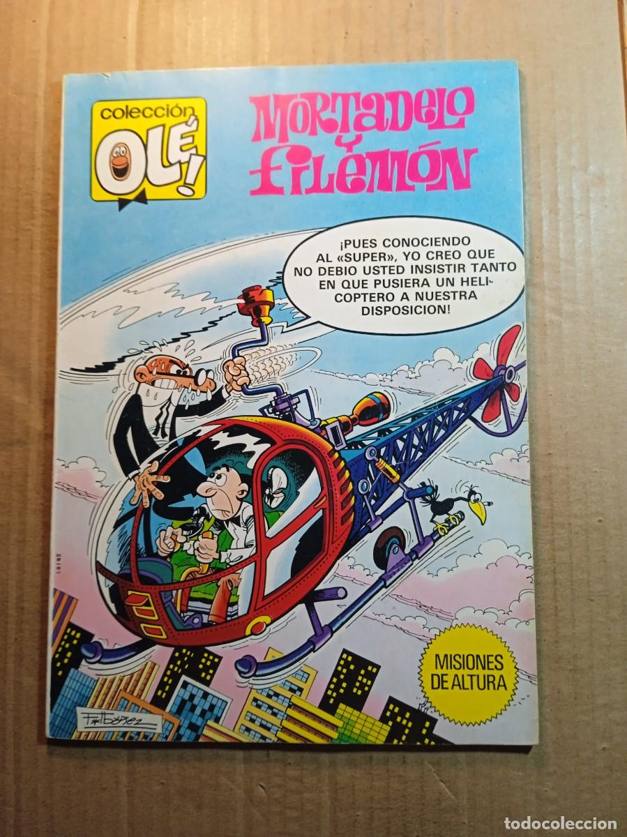 Livros de Banda Desenhada: TEBEO DE OLE MORTADELO Y FILEMON EN MISIONES DE ALTURA DEL A&Ntilde;O 1981 N&ordm; 218