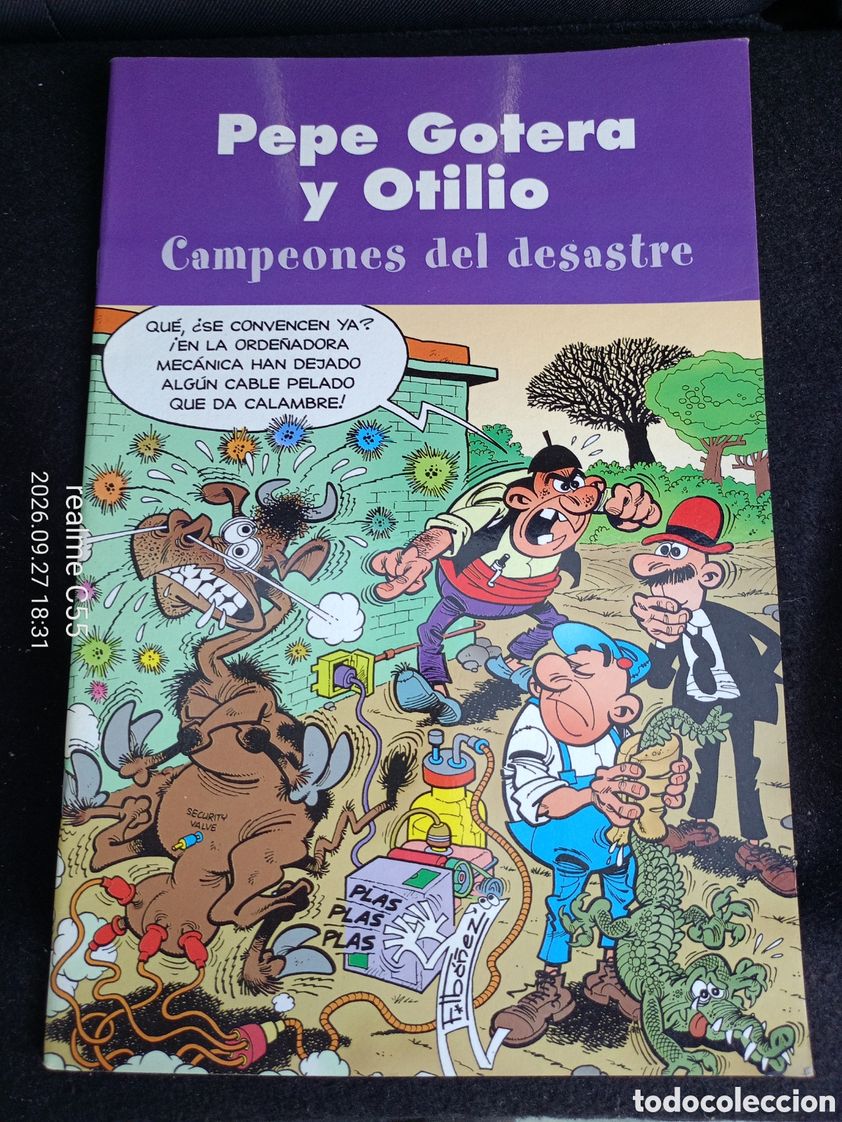 Tebeos: Pepe Gotera y Otilio. Campeones del desastre