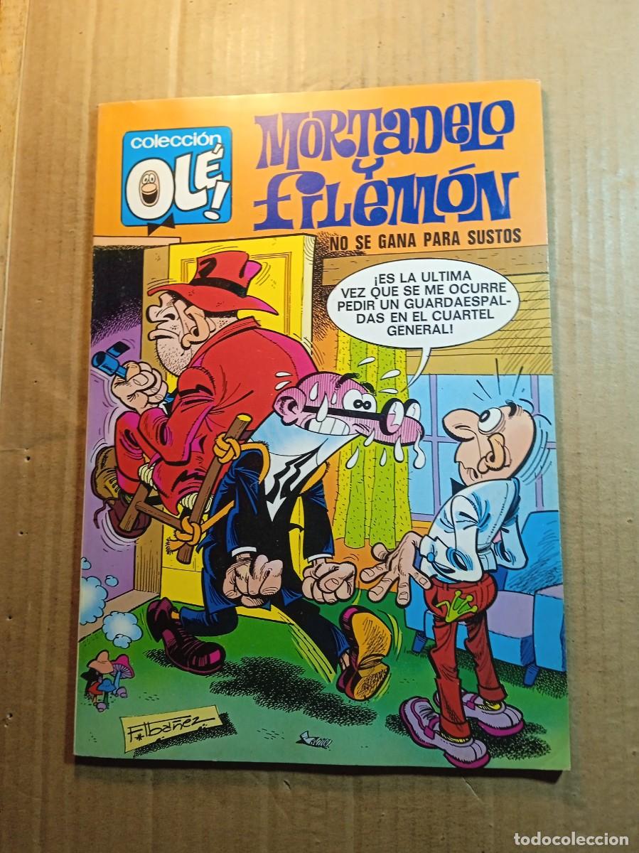 Tebeos: TEBEO DE OLE MORTADELO Y FILEMON EN NO SE GANA PARA SUSTOS DEL A&Ntilde;O 1979 N&ordm; 107