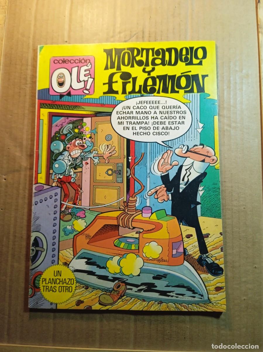 Tebeos: TEBEO DE OLE MORTADELO Y FILEMON EN UN PLANCHAZO TRAS OTRO DEL A&Ntilde;O 1981 N&ordm; 217