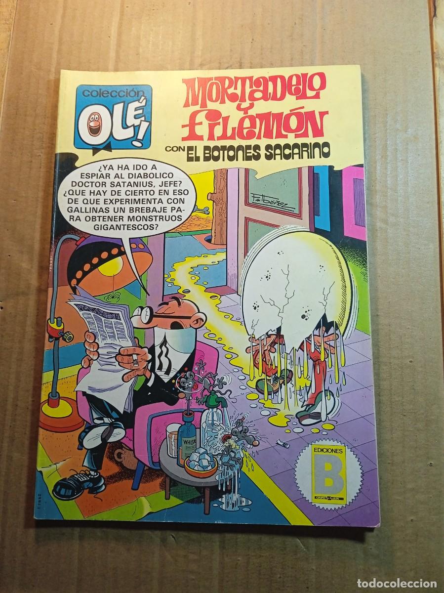 Tebeos: TEBEO DE OLE MORTADELO Y FILEMON CON EL BOTONES SACARINO DEL A&Ntilde;O 1987 N&ordm; 232 - M. 27