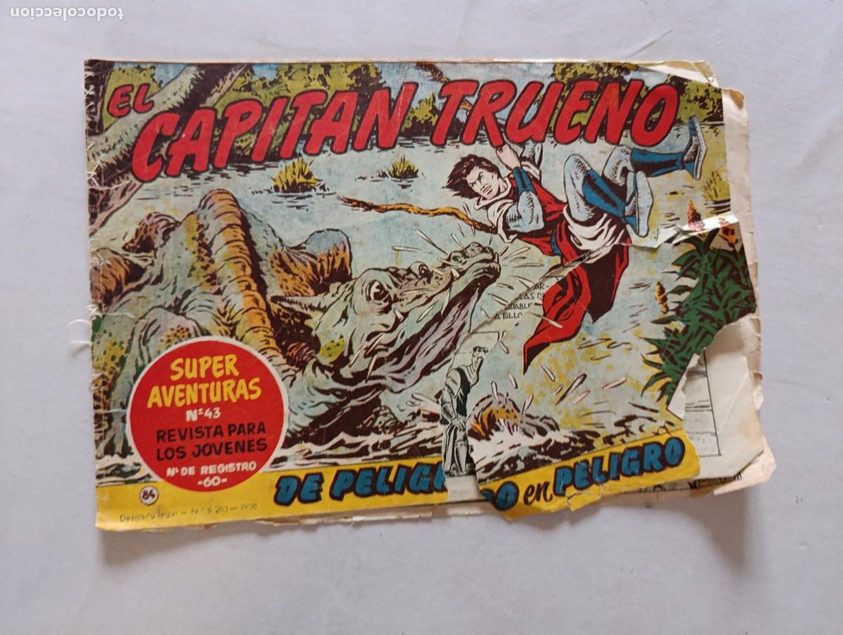 BDs: EL CAPITAN TRUENO N&ordm; 84 - BRUGUERA - ORIGINAL (HT)