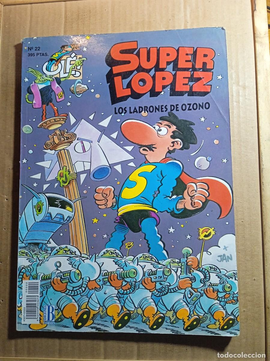 Comics: TEBEO DE OLE SUPER LOPEZ EN LOS LADRONES DE OZONO DEL A&Ntilde;O 1996 N&ordm; 22