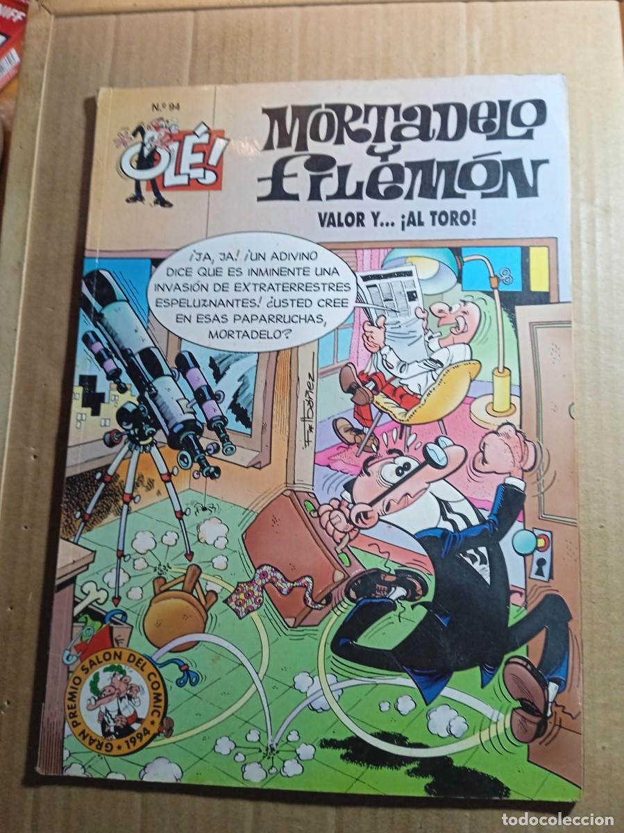 Comics: TEBEO DE OLE MORTADELO Y FILEMON EN VALOR Y... AL TORO DEL A&Ntilde;O 1995 N&ordm; 94