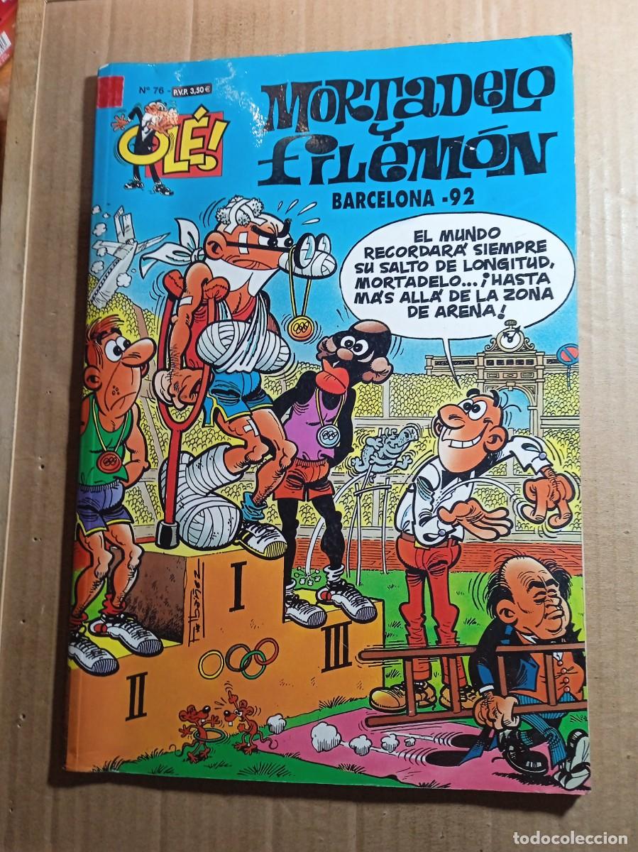 Comics: TEBEO DE OLE MORTADELO Y FILEMON EN BARCELONA 92 DEL A&Ntilde;O 2004 N&ordm; 76