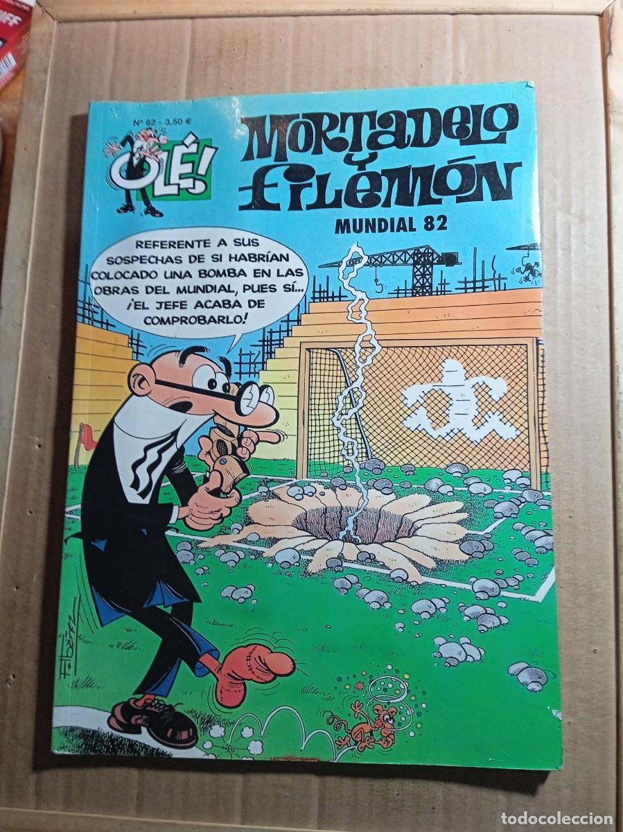 Giornalini: TEBEO DE OLE MORTADELO Y FILEMON EN MUNDIAL 82 DEL A&Ntilde;O 2007 N&ordm; 62