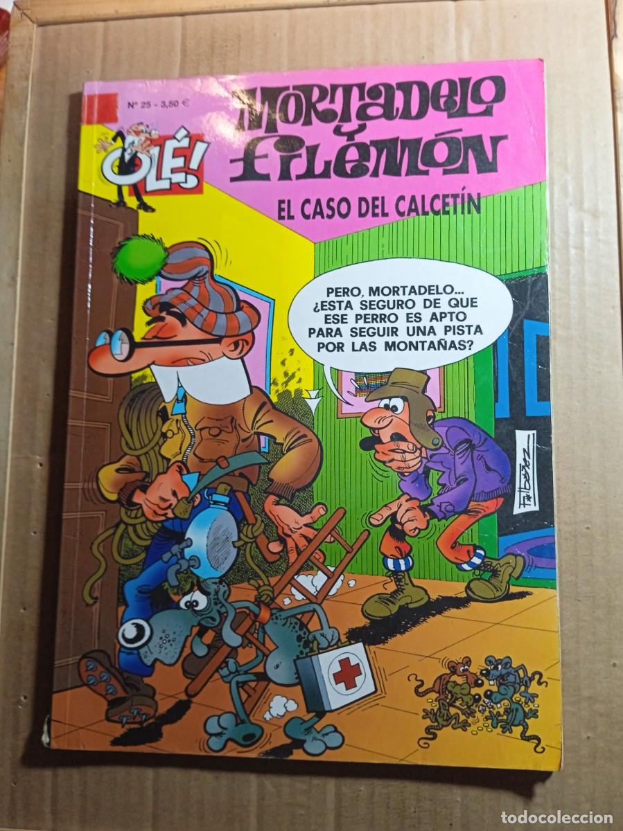 Livros de Banda Desenhada: TEBEO DE OLE MORTADELO Y FILEMON EN EL CASO DEL CALCETIN DEL A&Ntilde;O 2005 N&ordm; 25