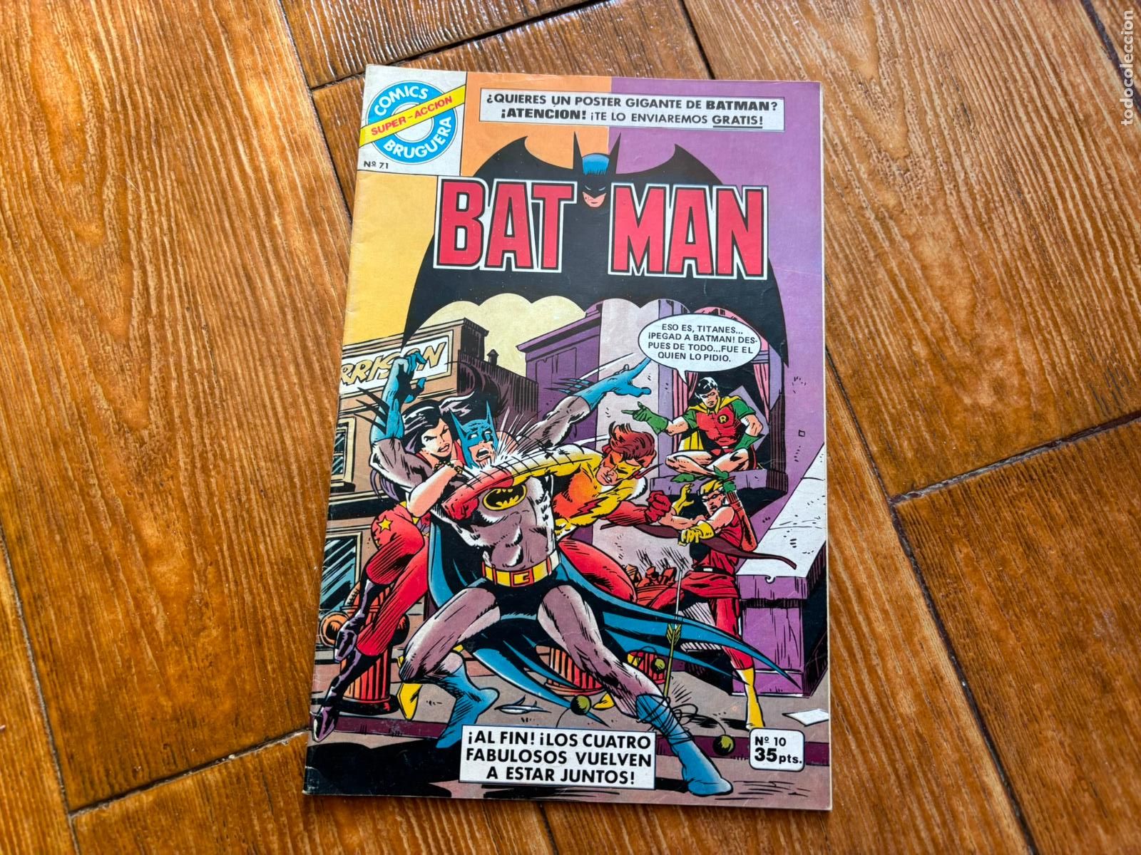 Tebeos: BATMAN N&ordm; 10 EDITORIAL BRUGUERA