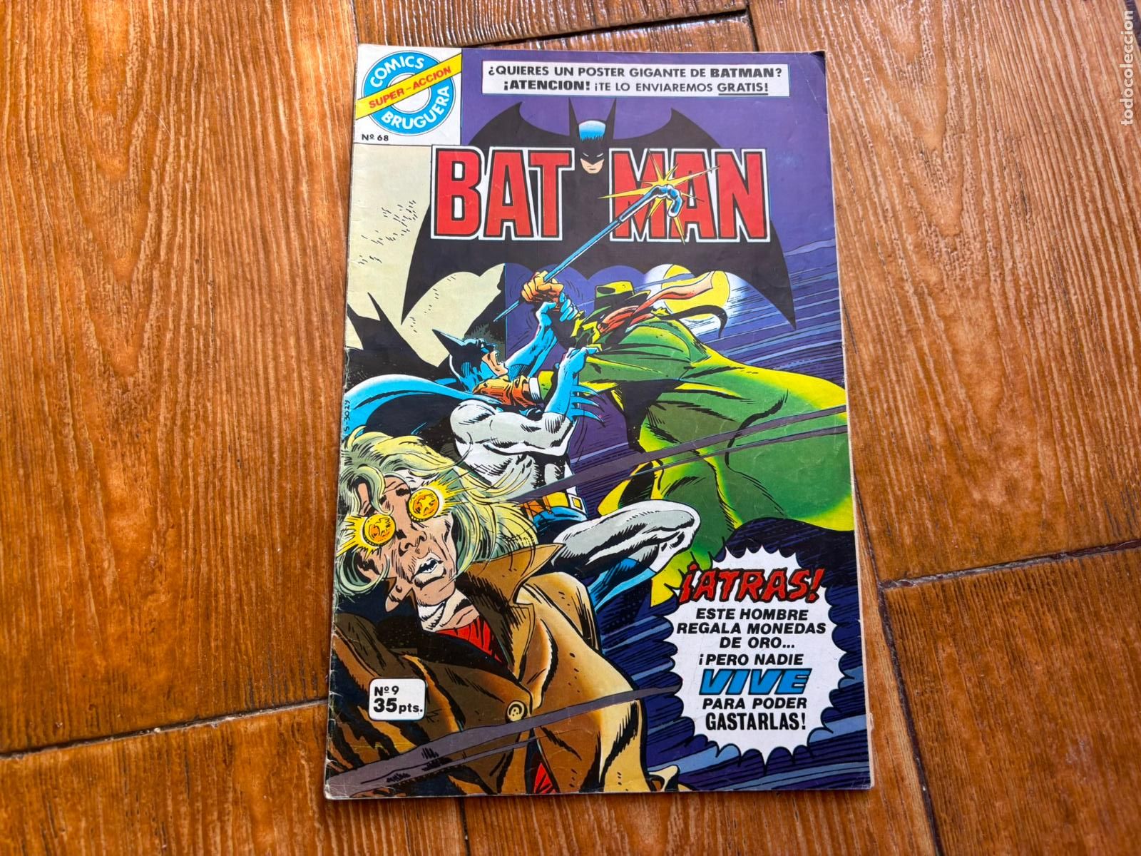 Tebeos: BATMAN N&ordm; 9 EDITORIAL BRUGUERA