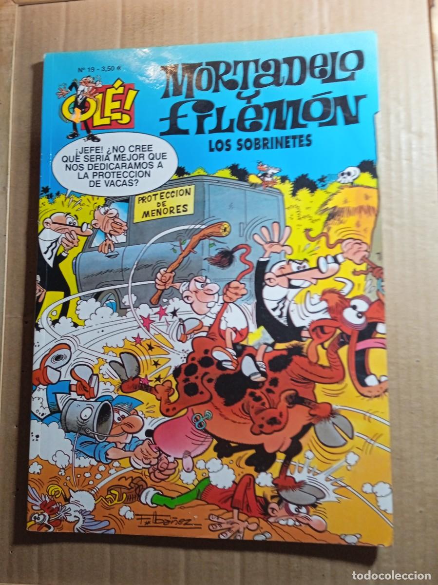 Tebeos: TEBEO DE OLE MORTADELO Y FILEMON EN LOS SOBRINETES DEL A&Ntilde;O 2006 N&ordm; 19