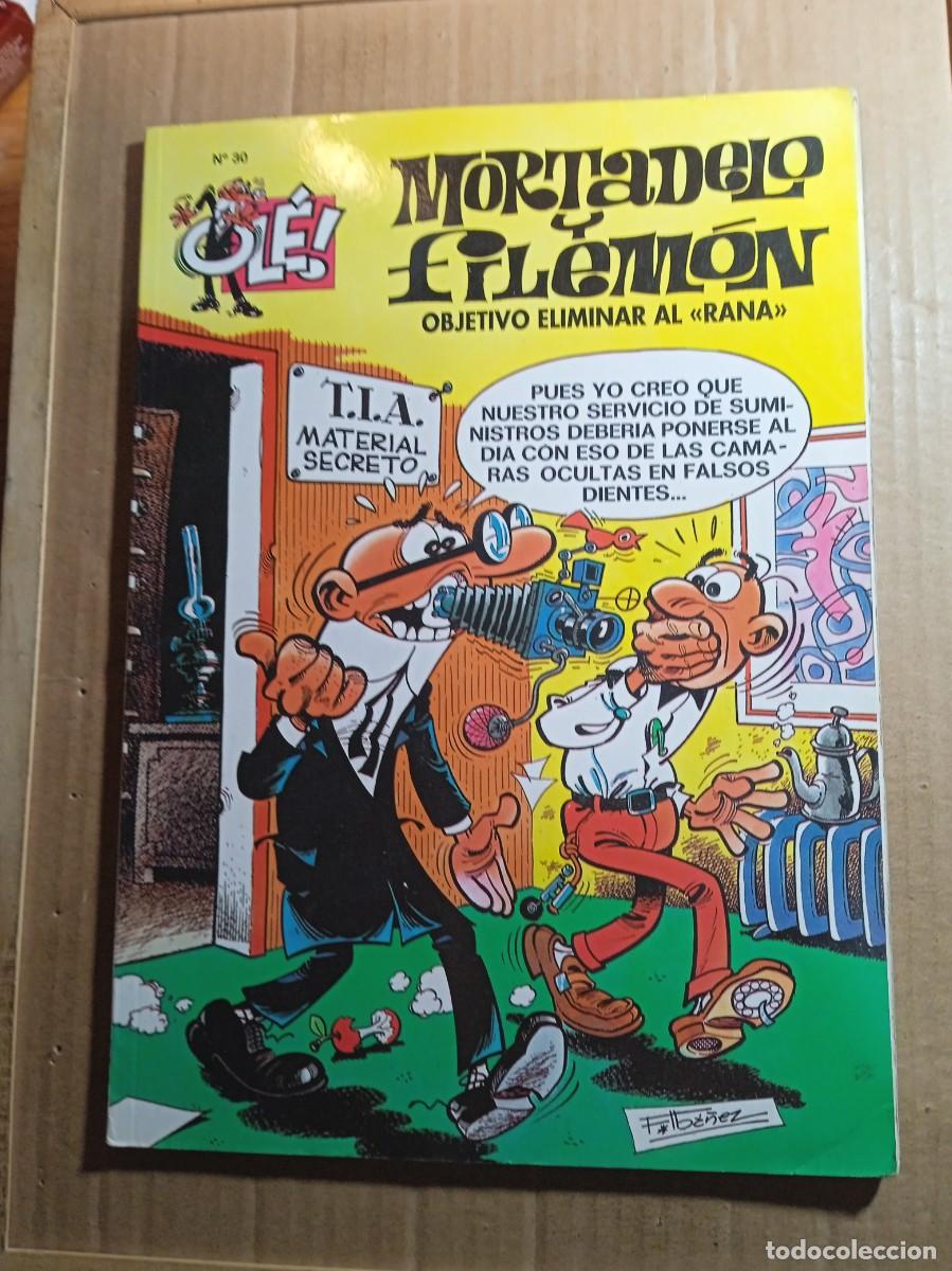 BDs: TEBEO DE OLE MORTADELO Y FILEMON EN OBJETIVO ELIMINAR AL RANA DEL A&Ntilde;O 2005 N&ordm; 30