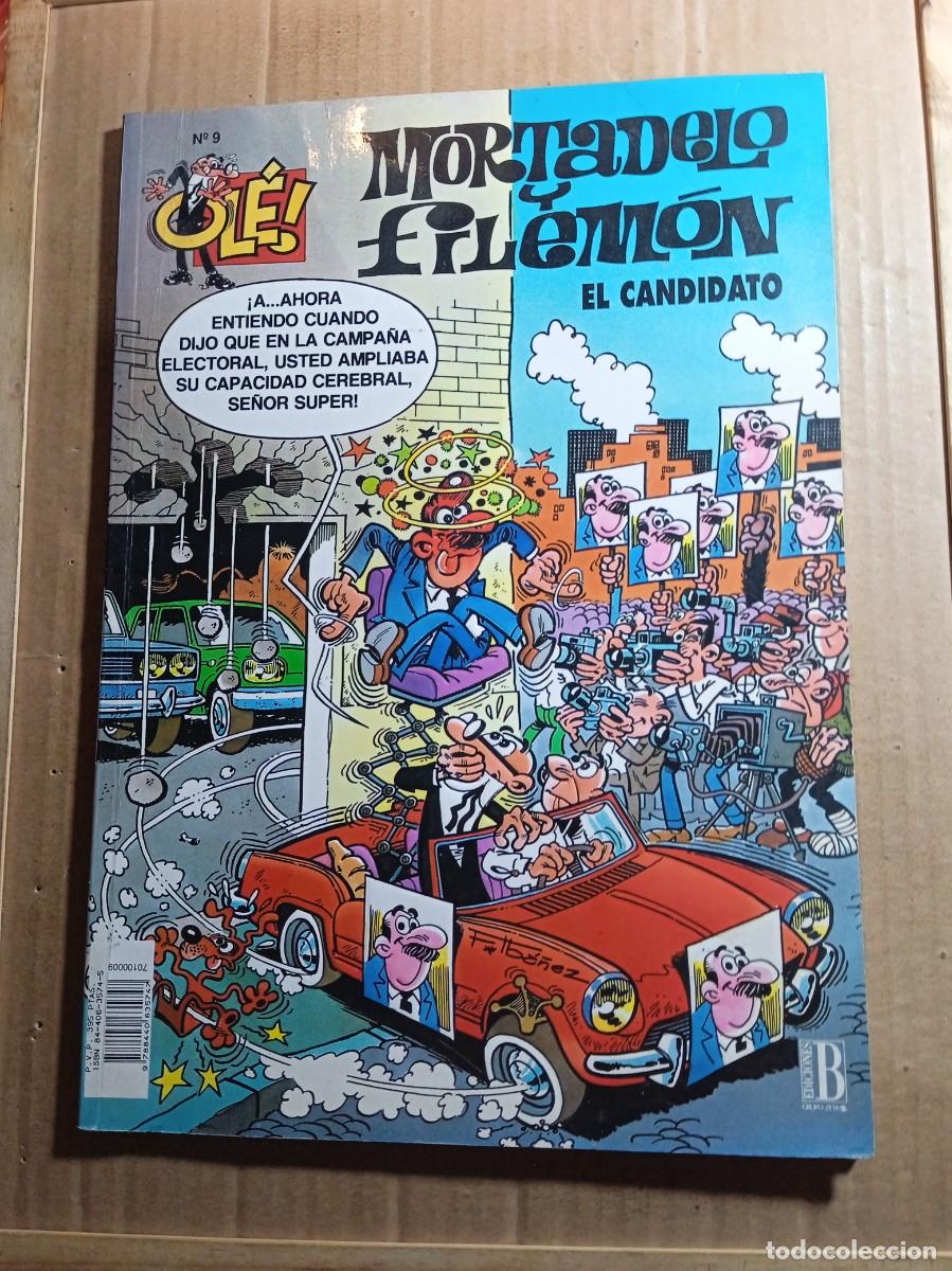 Giornalini: TEBEO DE OLE MORTADELO Y FILEMON EN EL CANDIDATO DEL A&Ntilde;O 1996 N&ordm; 9