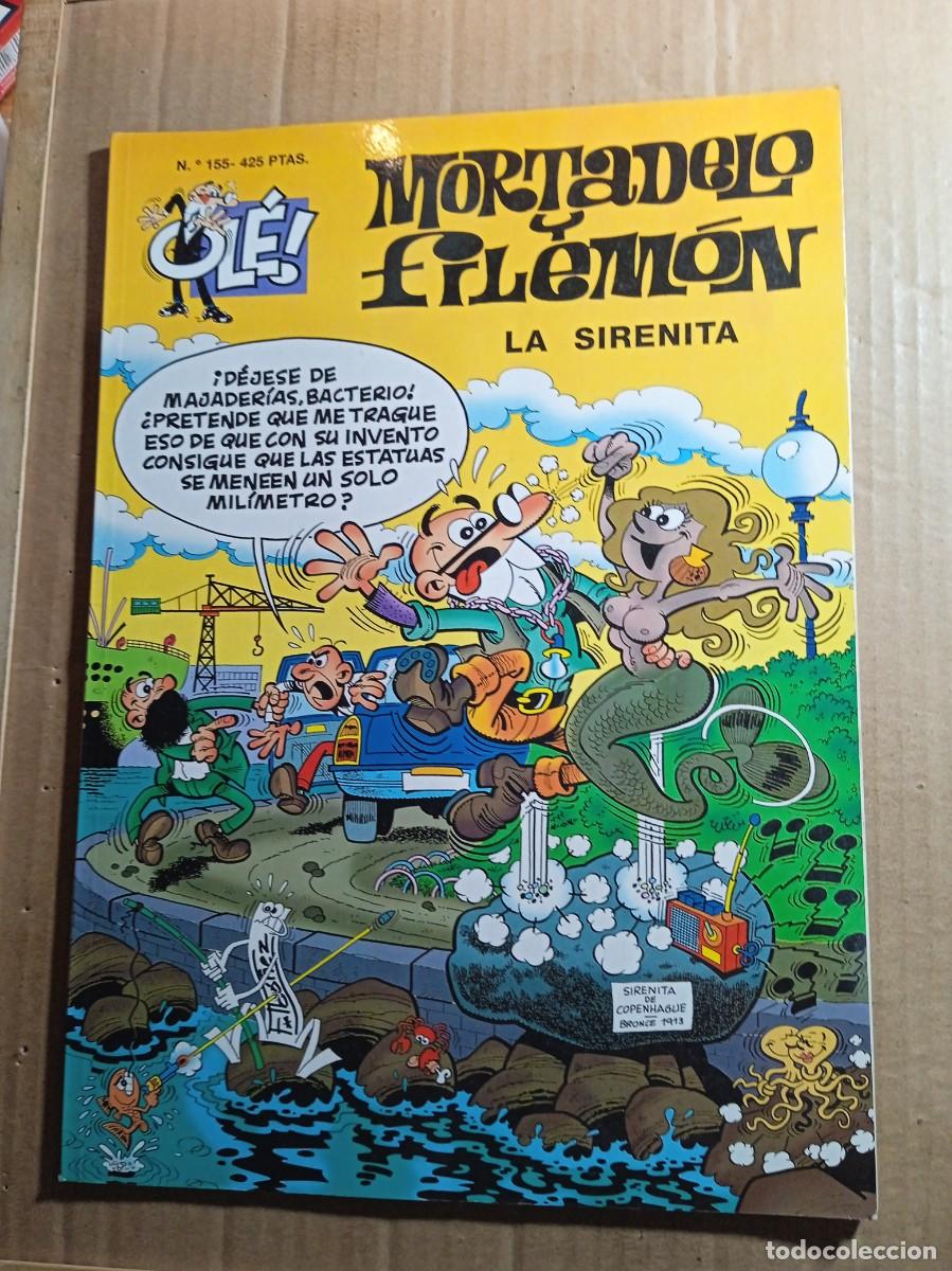 Comics: TEBEO DE OLE MORTADELO Y FILEMON EN LA SIRENITA DEL A&Ntilde;O 2000 N&ordm; 155