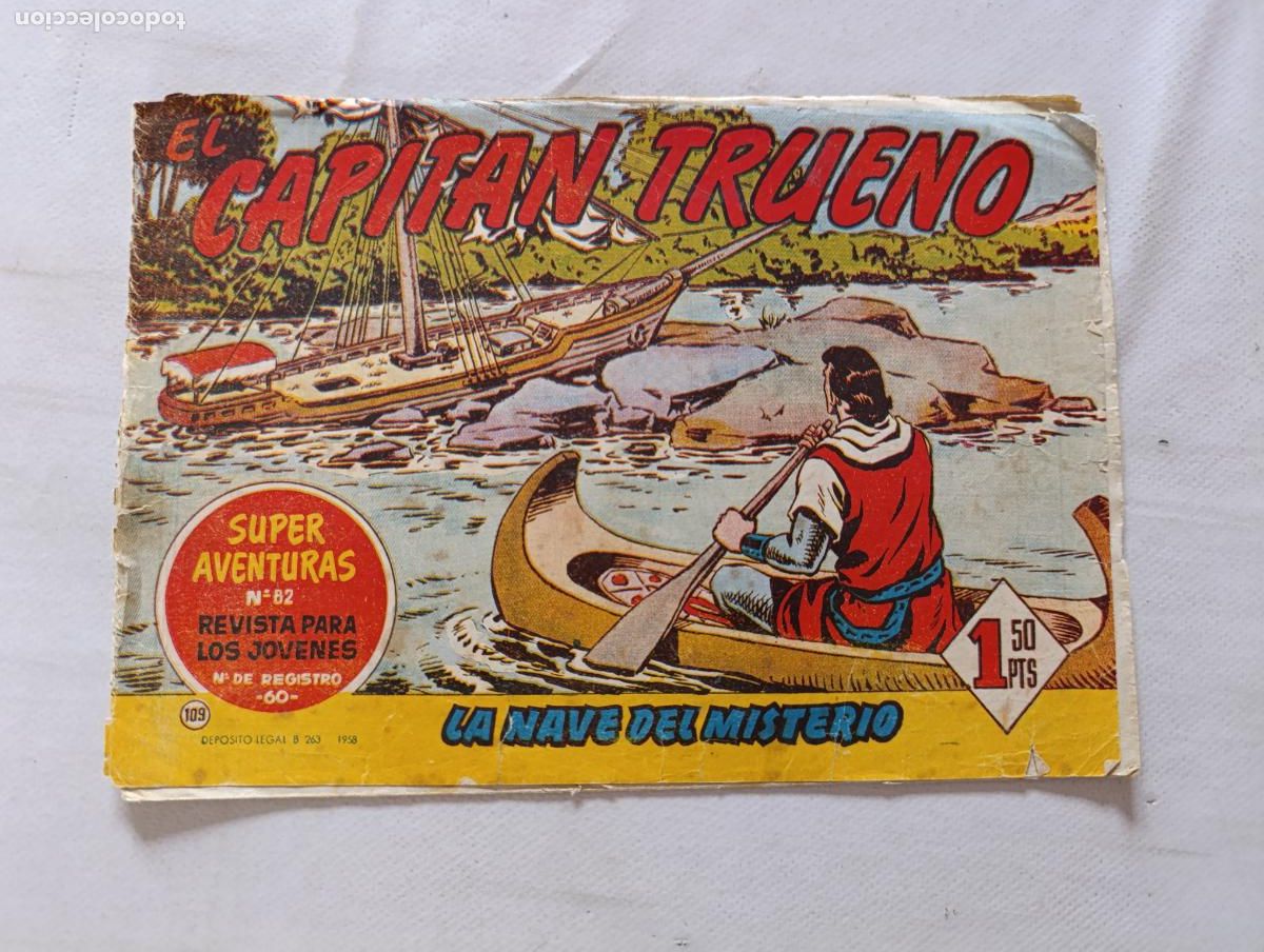 Tebeos: EL CAPITAN TRUENO N&ordm; 109 - BRUGUERA - ORIGINAL (HT)