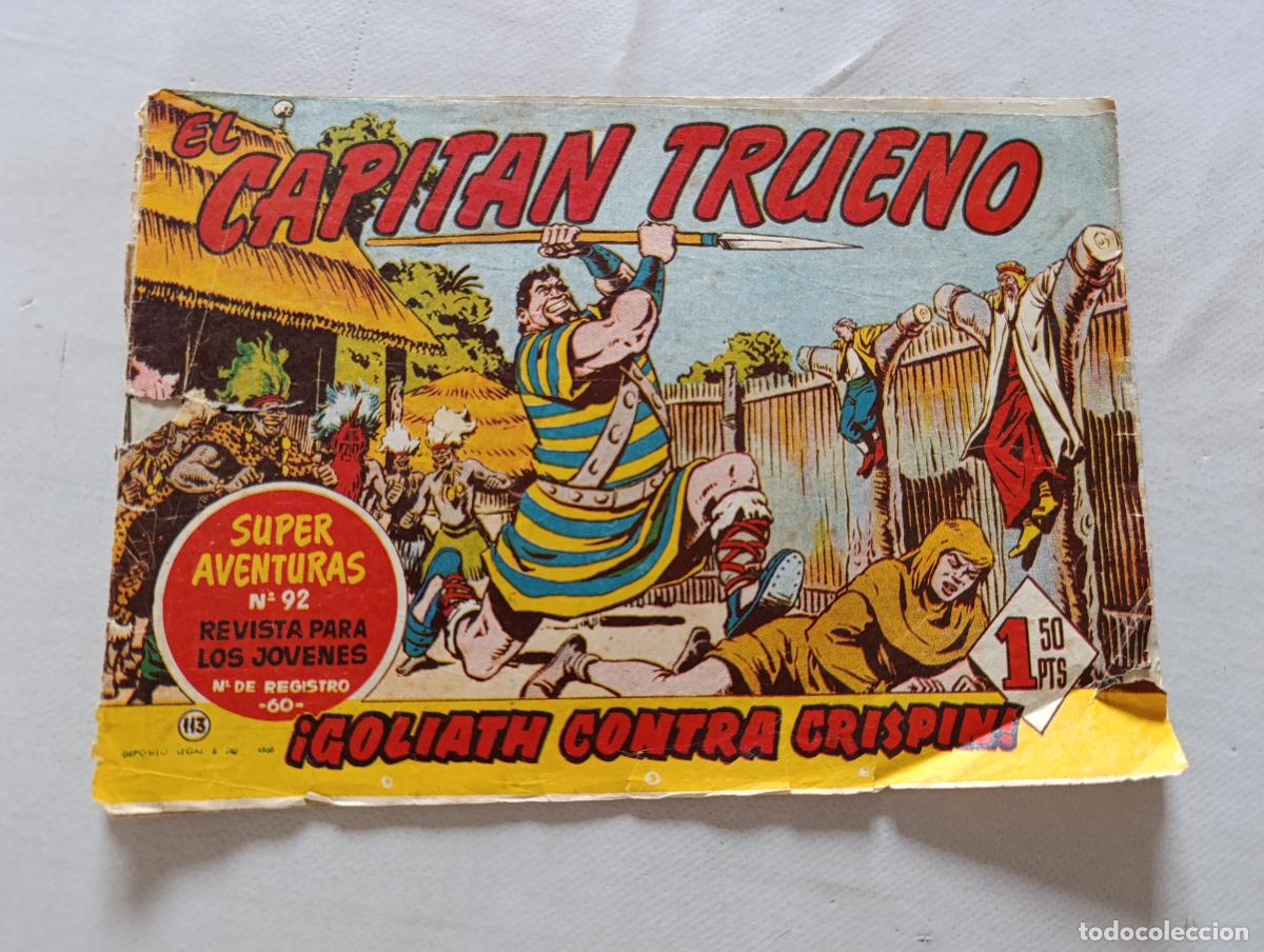 Tebeos: EL CAPITAN TRUENO N&ordm; 113 - BRUGUERA - ORIGINAL (HT)