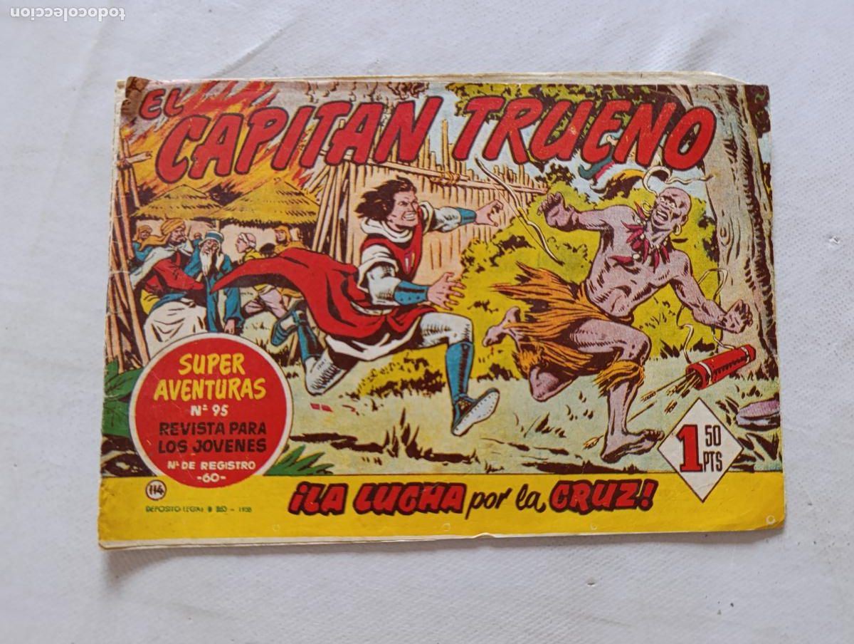Tebeos: EL CAPITAN TRUENO N&ordm; 114 - BRUGUERA - ORIGINAL (HT)