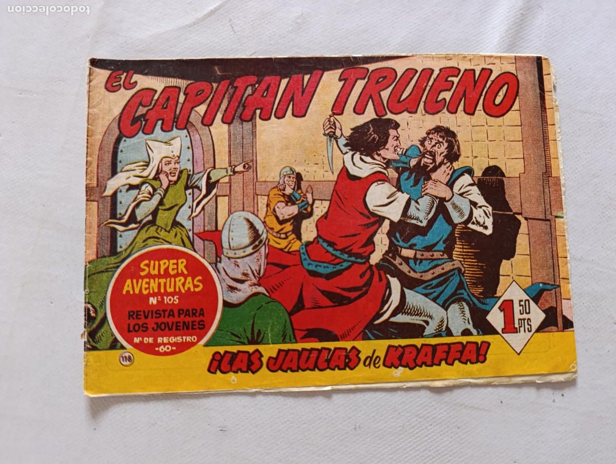 Tebeos: EL CAPITAN TRUENO N&ordm; 118 - BRUGUERA - ORIGINAL (HT)