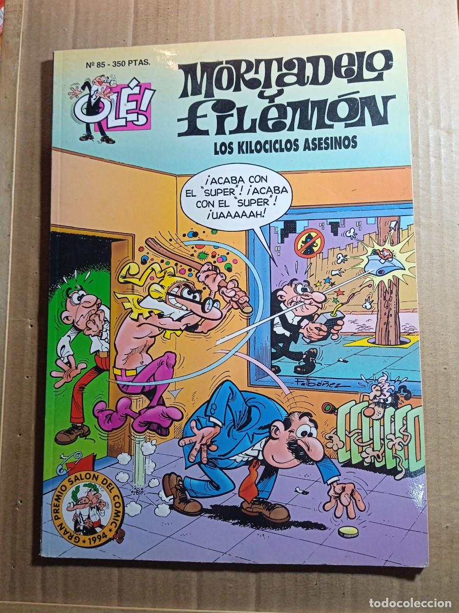 Livros de Banda Desenhada: TEBEO DE OLE MORTADELO Y FILEMON EN LOS KILOCICLOS ASESINOS DEL A&Ntilde;O 1994 N&ordm; 85