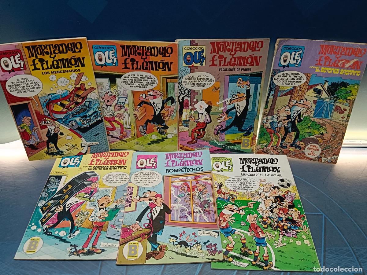 Tebeos: 7 tebeos, MORTADELO Y FILEMON, coleccion ole! - Foto 1