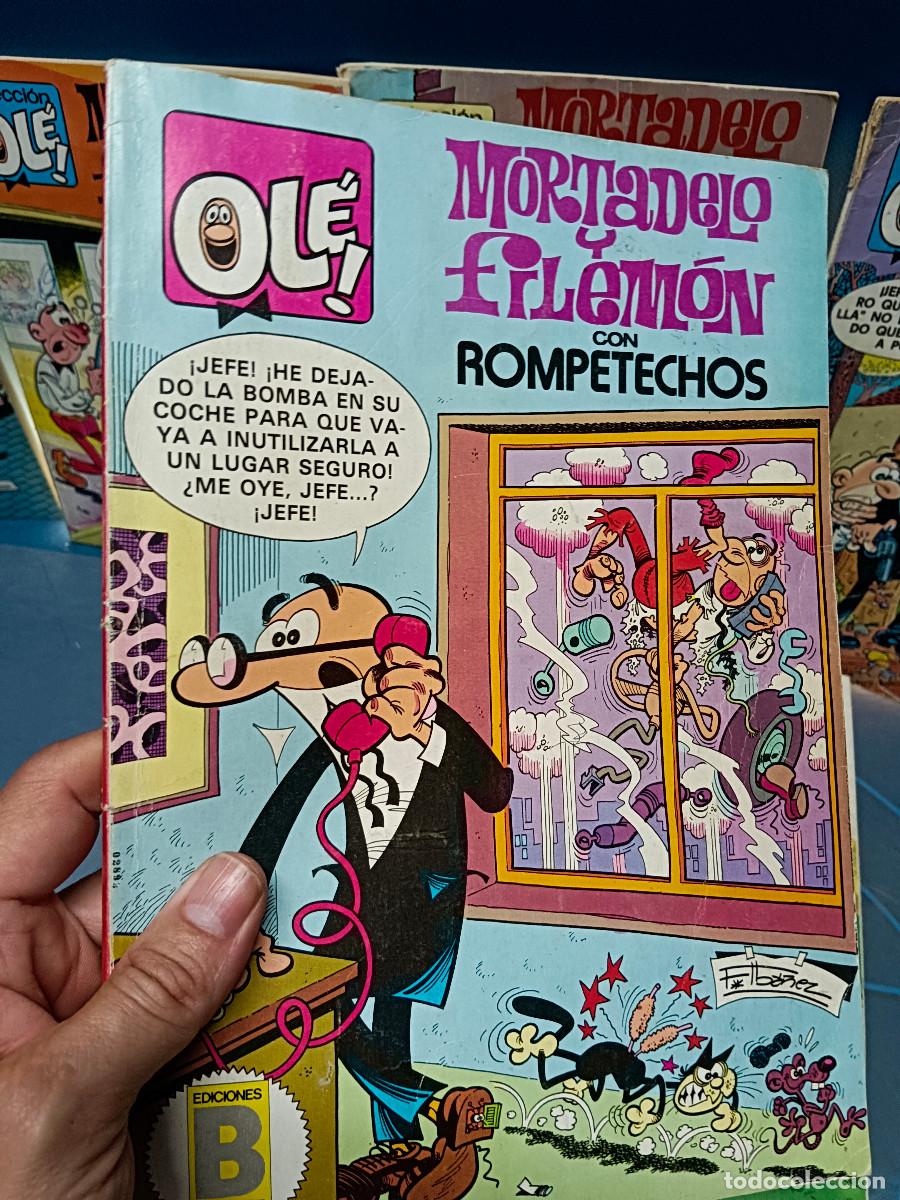 Tebeos: 7 tebeos, MORTADELO Y FILEMON, coleccion ole! - Foto 4