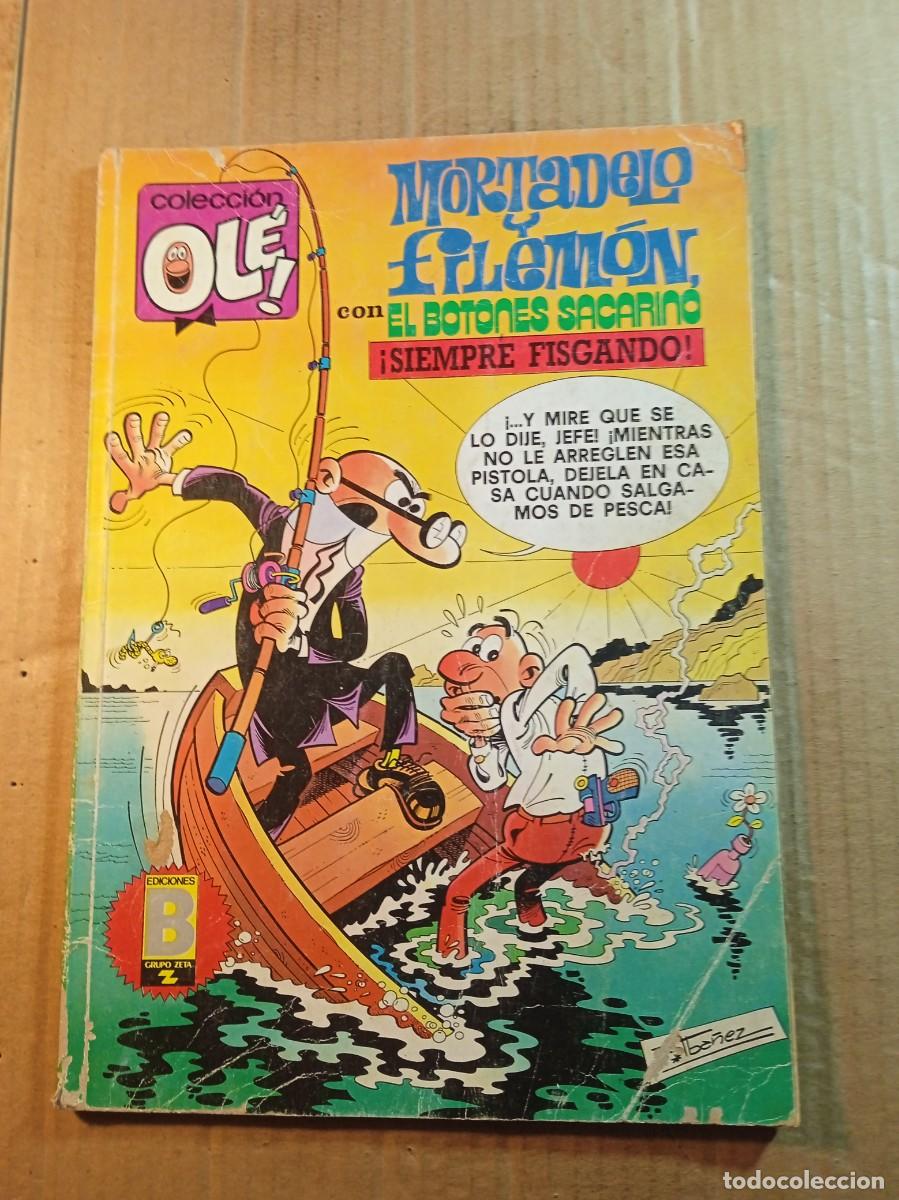 Tebeos: TEBEO DE OLE MORTADELO Y FILEMON CON EL BOTONES SACARINO EN SIEMPRE FISGANDO A&Ntilde;O 1988 N&ordm; 171 - M. 98
