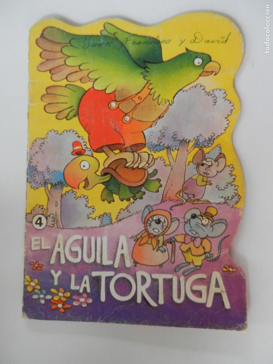 Tebeos: EL AGUILA Y LA TORTUGA - TROQUELADOS FABULAS N&ordm; 4 - EDITORIAL BRUGUERA 1979.