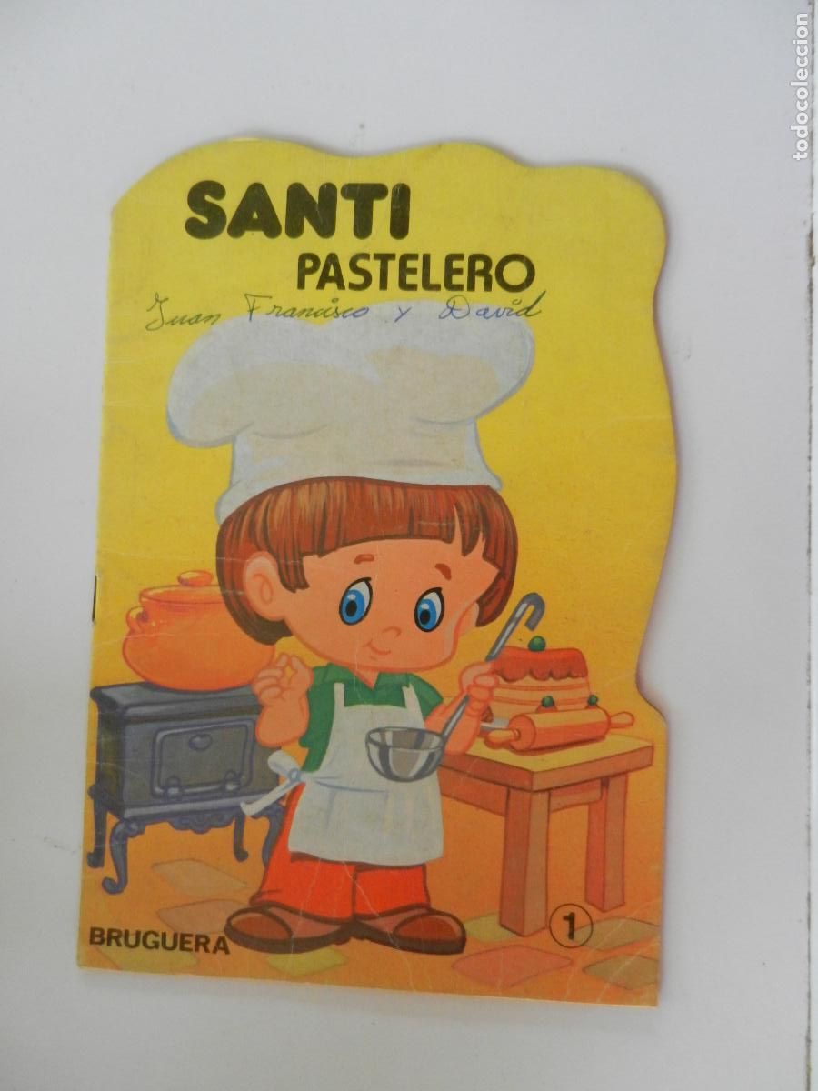 Tebeos: SANTI PASTELERO - TROQUELADOS PULGARCITO N&ordm; 1 - EDITORIAL BRUGUERA 1&ordf; EDICI&Oacute;N 1980.