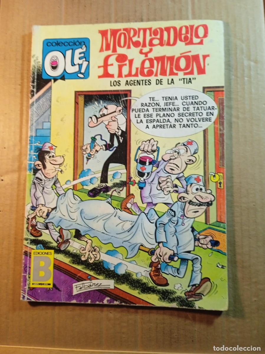 BDs: TEBEO DE OLE MORTADELO Y FILEMON EN LOS AGENTES DE LA T.I.A. DEL A&Ntilde;O 1991 N&ordm; 124 - M. 223