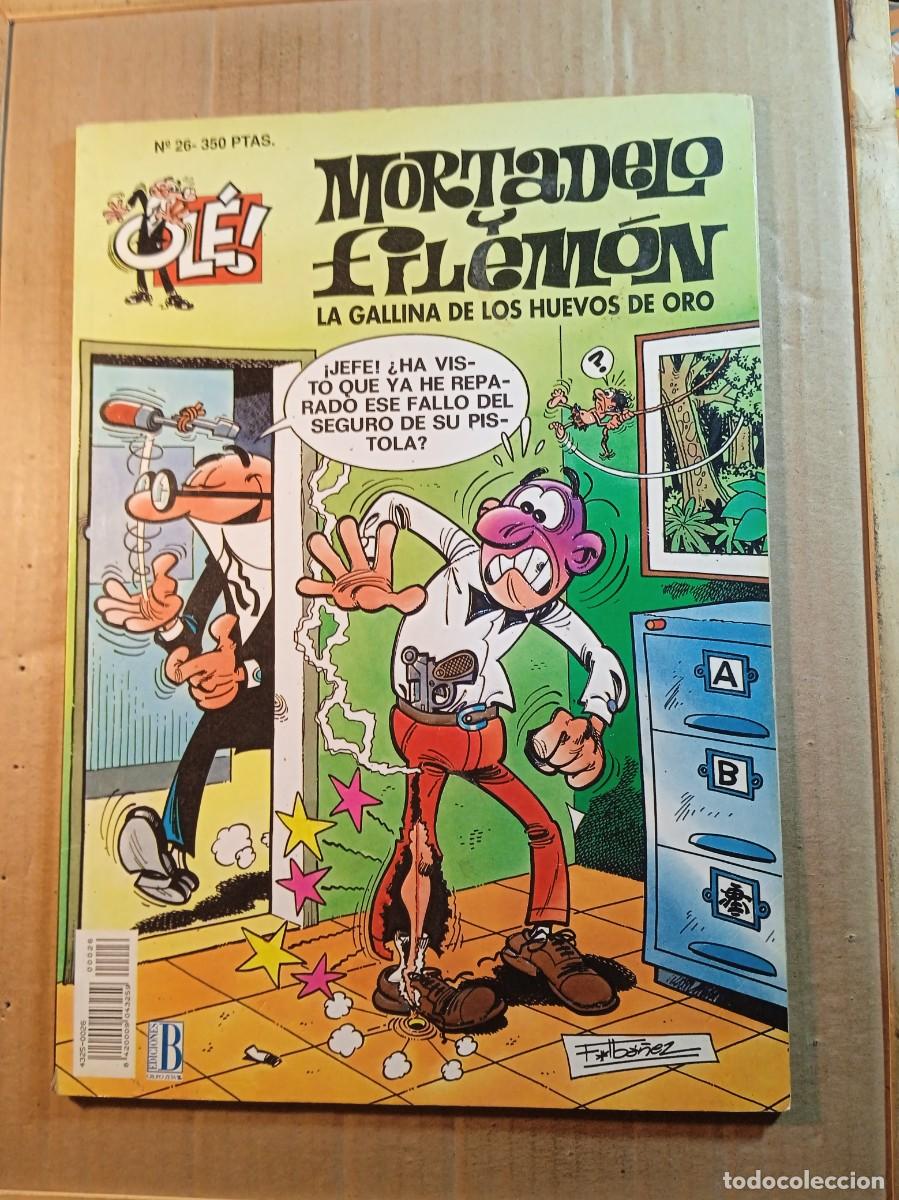 BDs: TEBEO DE OLE MORTADELO Y FILEMON EN LA GALLINA DE LOS HUEVOS DE ORO DEL A&Ntilde;O 1993 N&ordm; 26