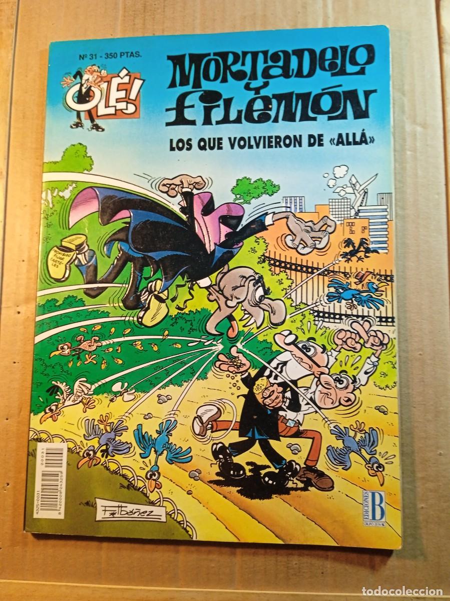 Livros de Banda Desenhada: TEBEO DE OLE MORTADELO Y FILEMON EN LOS QUE VOLVIERON DE ALLA DEL A&Ntilde;O 1993 N&ordm; 31