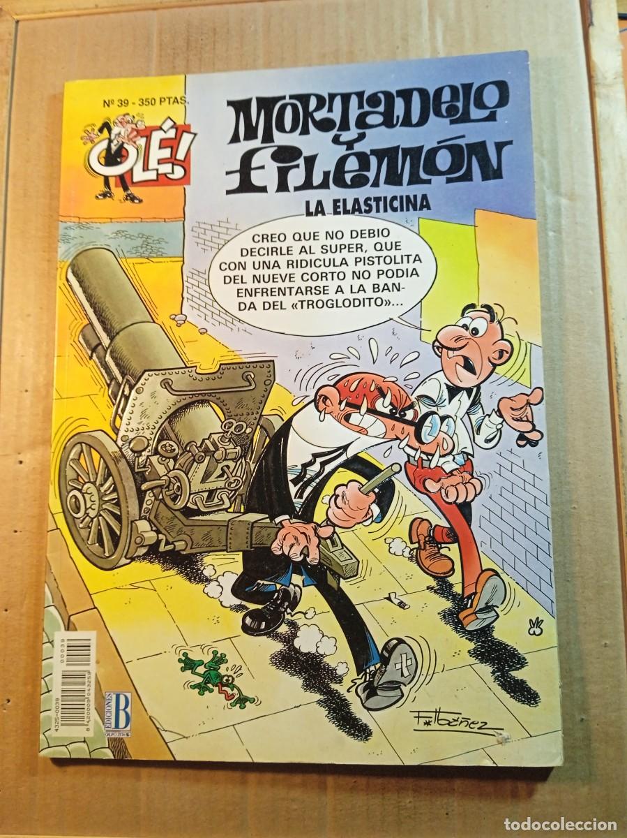 BDs: TEBEO DE OLE MORTADELO Y FILEMON EN LA ELASTICINA DEL A&Ntilde;O 1993 N&ordm; 39