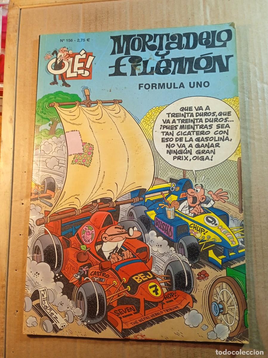 BDs: TEBEO DE OLE MORTADELO Y FILEMON EN FORMULA UNO DEL A&Ntilde;O 2003 N&ordm; 156