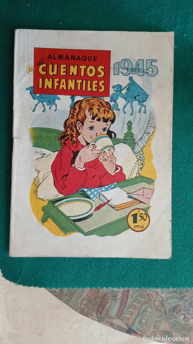 Tebeos: Almanaque cuentos infantiles 1945, Bruguera en buen estado Bolsa JJ