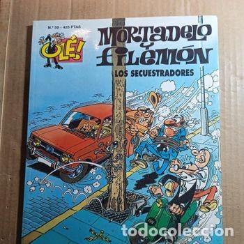 BDs: TEBEO DE OLE MORTADELO Y FILEMON EN LOS SECUESTRADORES DEL A&Ntilde;O 2001 N&ordm; 59