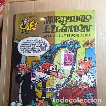 Livros de Banda Desenhada: TEBEO DE OLE MORTADELO Y FILEMON EN VA LA T.I.A. Y SE PONE AL DIA DEL A&Ntilde;O 1993 N&ordm; 1