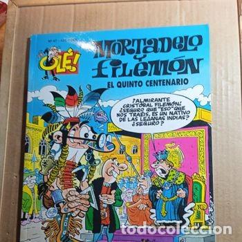 Tebeos: TEBEO DE OLE MORTADELO Y FILEMON EN EL QUINTO CENTENARIO DEL A&Ntilde;O 2000 N&ordm; 47